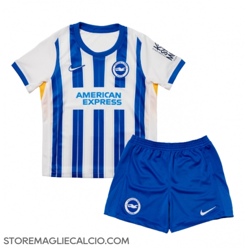 Brighton Maglia Gara Casa Repliche 2024-25 Bambino Maniche Corte Brighton Maglia Gara Casa Repliche 2024-25 Bambino Maniche Corte